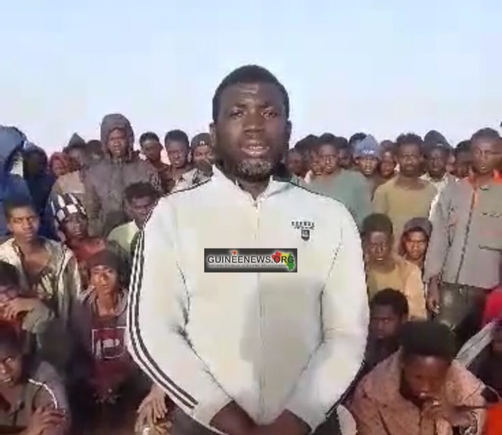 Crise migratoire : des centaines de Guinéens bloqués au Niger demandent leur rapatriement
