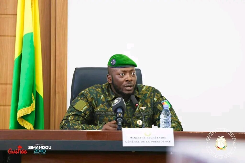Le général Amara Camara assure que ‘’nous voulons des routes de bonne qualité, faites à temps’’