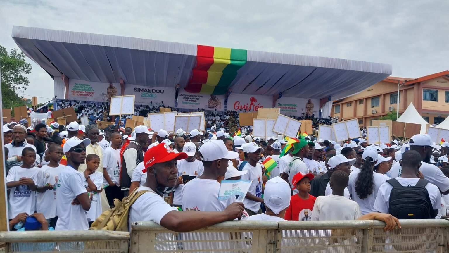 Marche de soutien au CNRD à Mamou: le ministre Bachir Diallo sur le bilan du général Doumbouya 