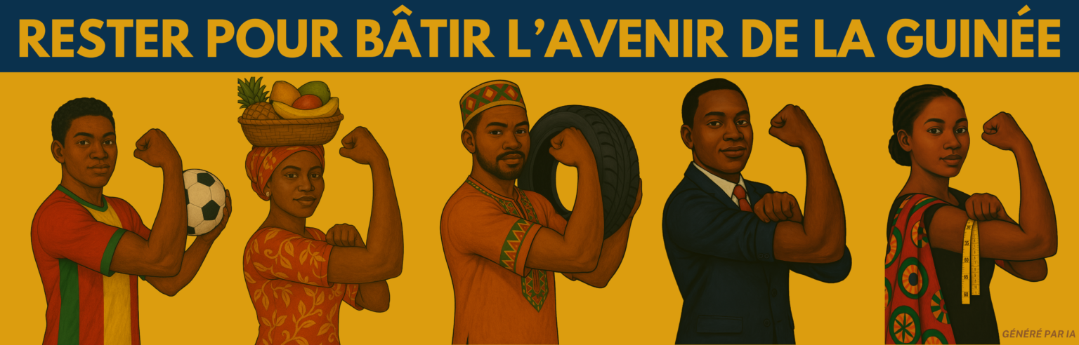 Tribune Libre : Ne prenez aucun risque, restez pour bâtir l’avenir de la Guinée  
