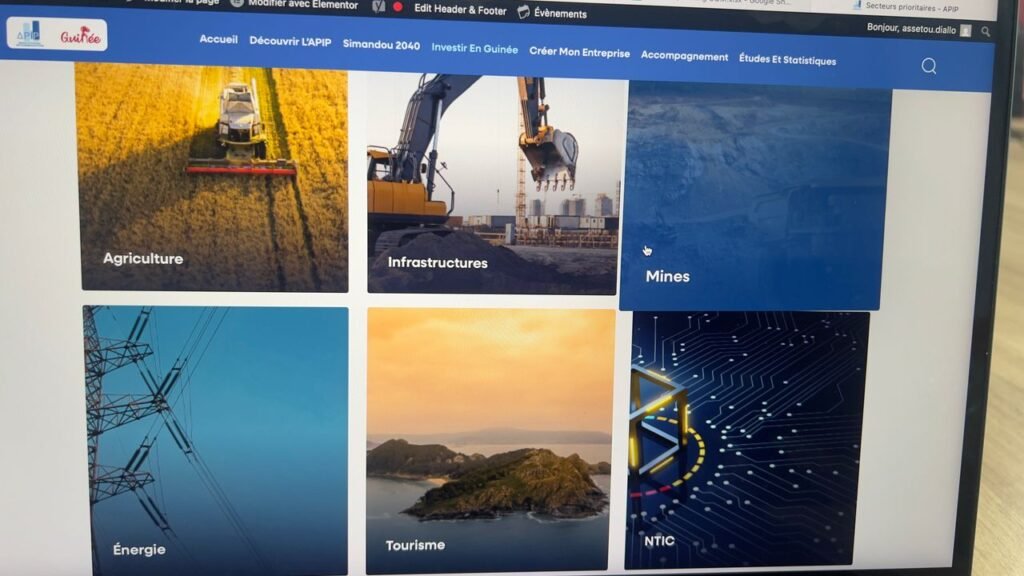 L’APIP-Guinée lance son nouveau site web : Un portail moderne au service des investisseurs et entrepreneurs