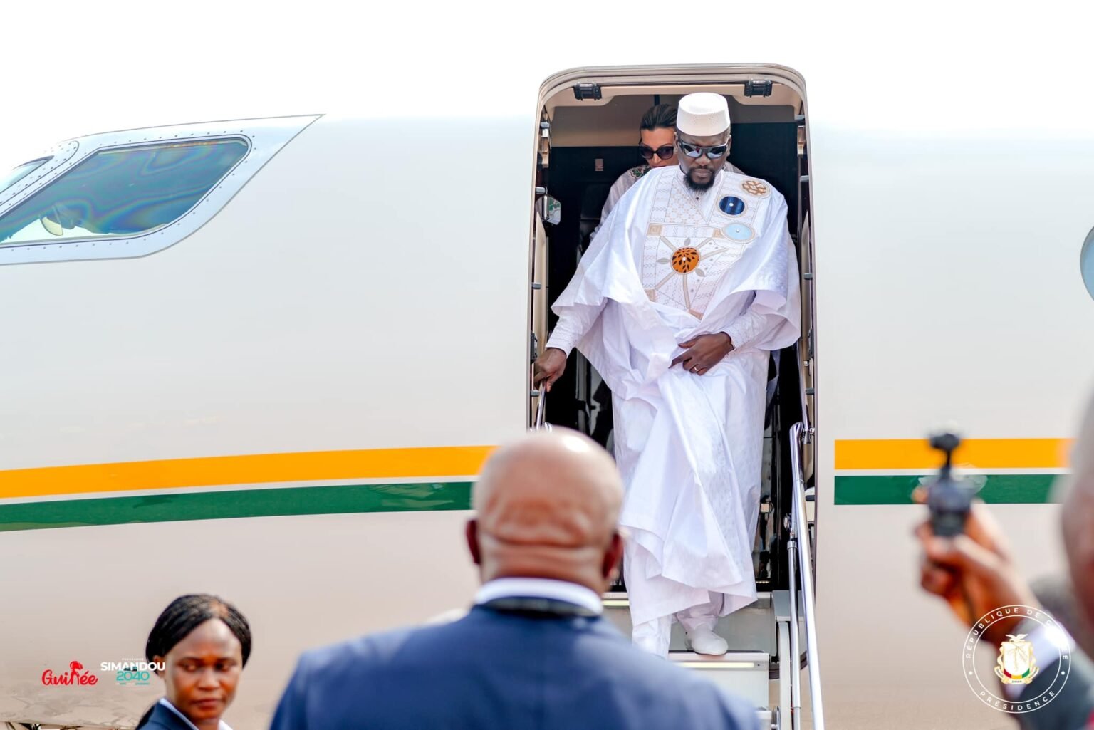 Coopération : le président Mamadi Doumbouya en route pour Kigali et Libreville