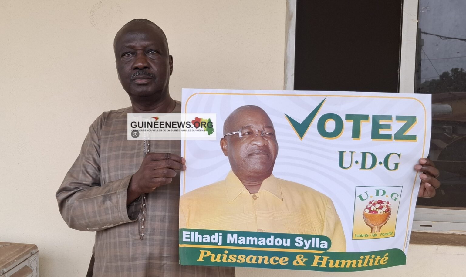 Sambaïlo/Koundara : un camion de l’UDG immobilisé avec des effigies de campagne (Parti)