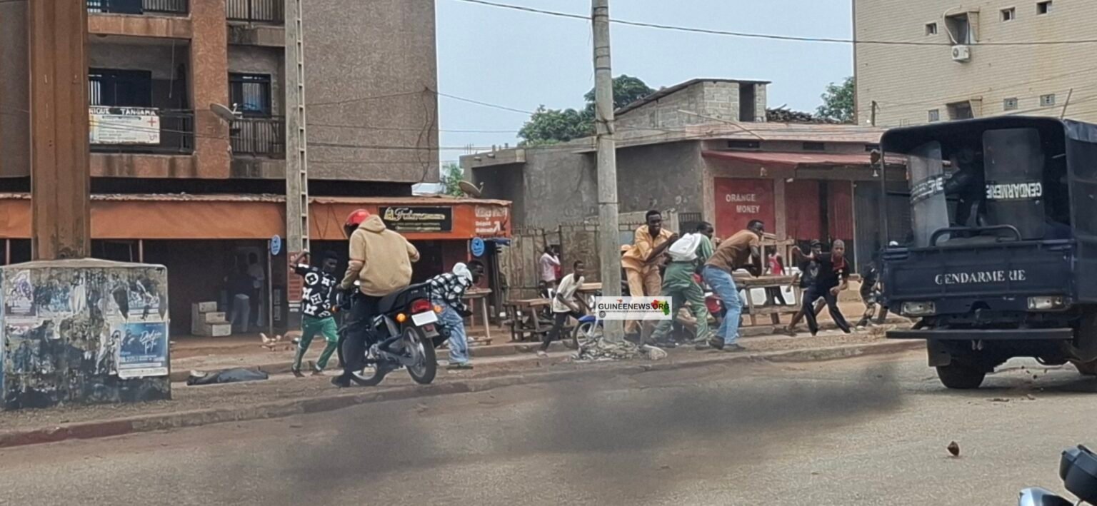 Urgent-Conakry : de nouvelles violences signalées à Wanindara 