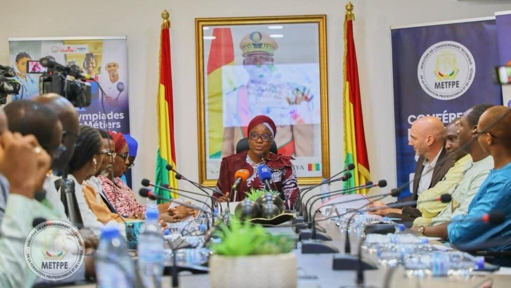Vers l’acte II des Olympiades des métiers : la ministre Aminata Kaba annonce les couleurs
