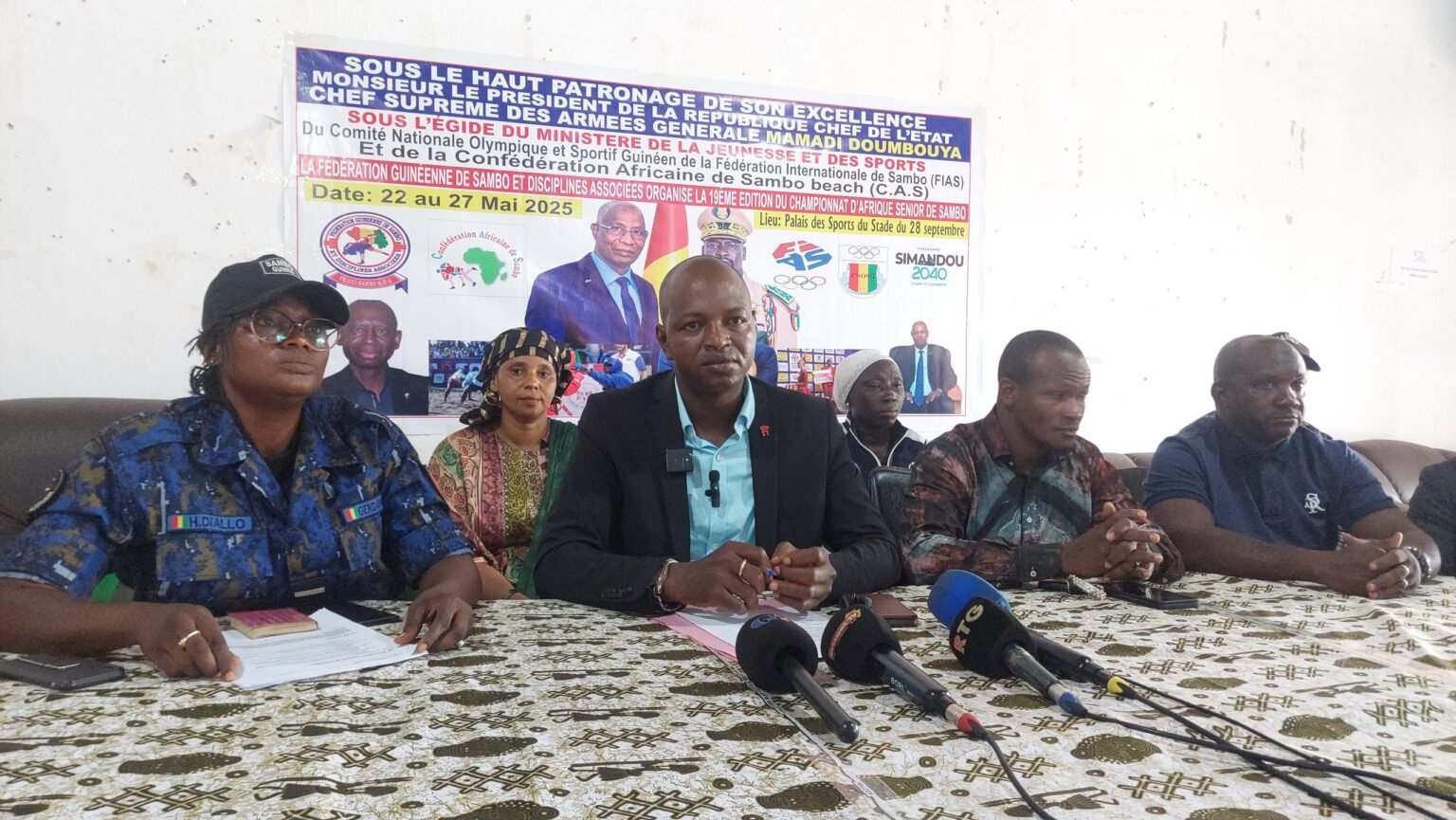 Sport : la Guinée prête à accueillir le Championnat d’Afrique de Sambo pour la première fois 