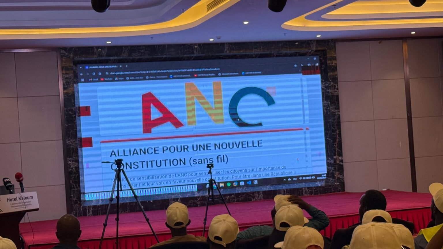 Kaloum : l’Alliance pour une Nouvelle Constitution mobilise pour un recensement massif de la population