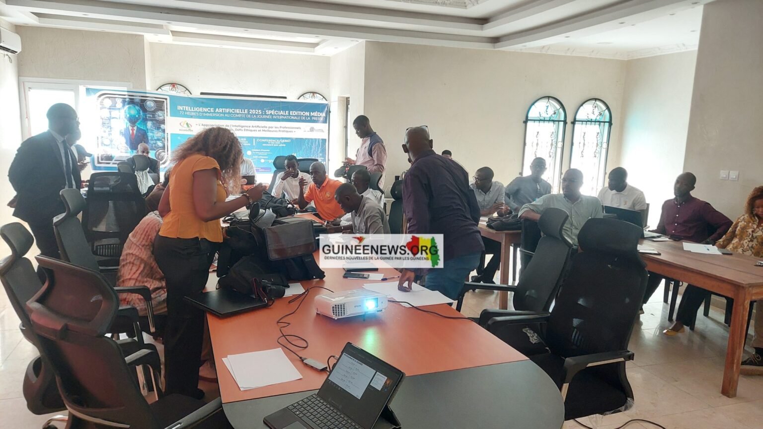 Guinée : lancement d’un atelier de formation des journalistes sur l’intelligence artificielle 