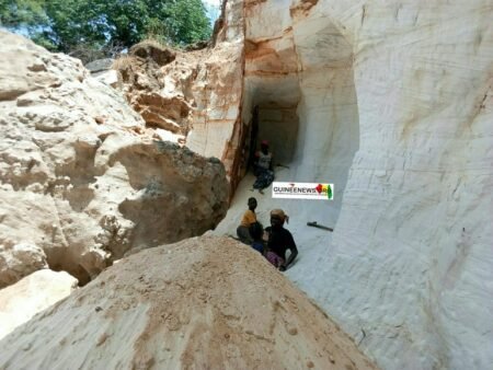 Lélouma : l’exploitation du sable dans les carrières interdite par les autorités 