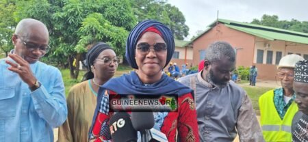 Examen de sortie session 2025 : Aminata Kaba lance les épreuves pratiques au CFP Camara Laye de Donka