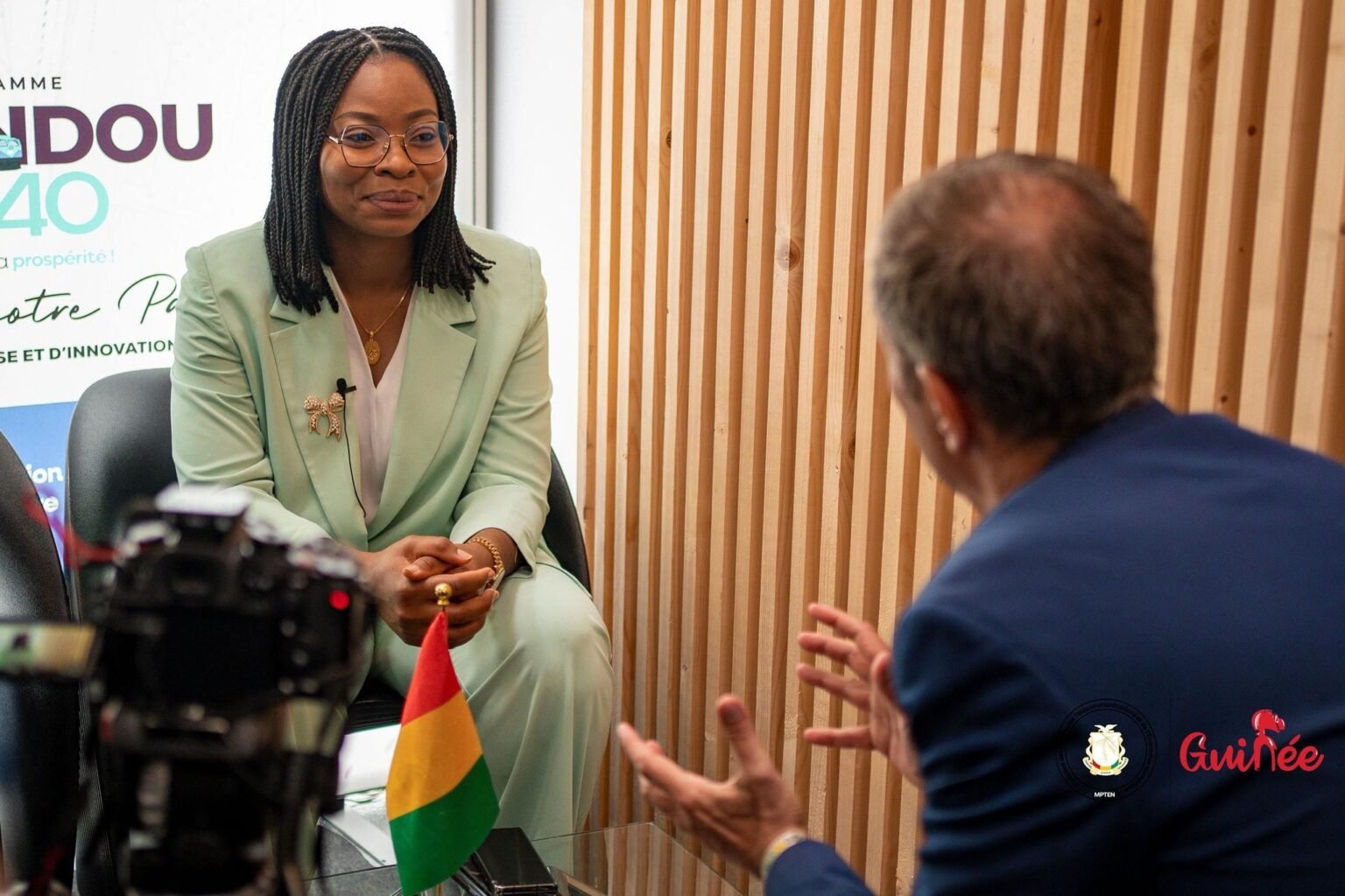 Depuis Paris, la ministre Rose Pola Pricemou assure que la Guinée a désormais une ‘’dynamique de changement avec un écosystème favorable’’