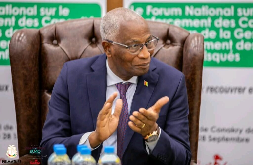 Lutte contre la criminalité financière : ‘’la Guinée se dote d’outils solides’’, selon le Premier ministre Bah Oury