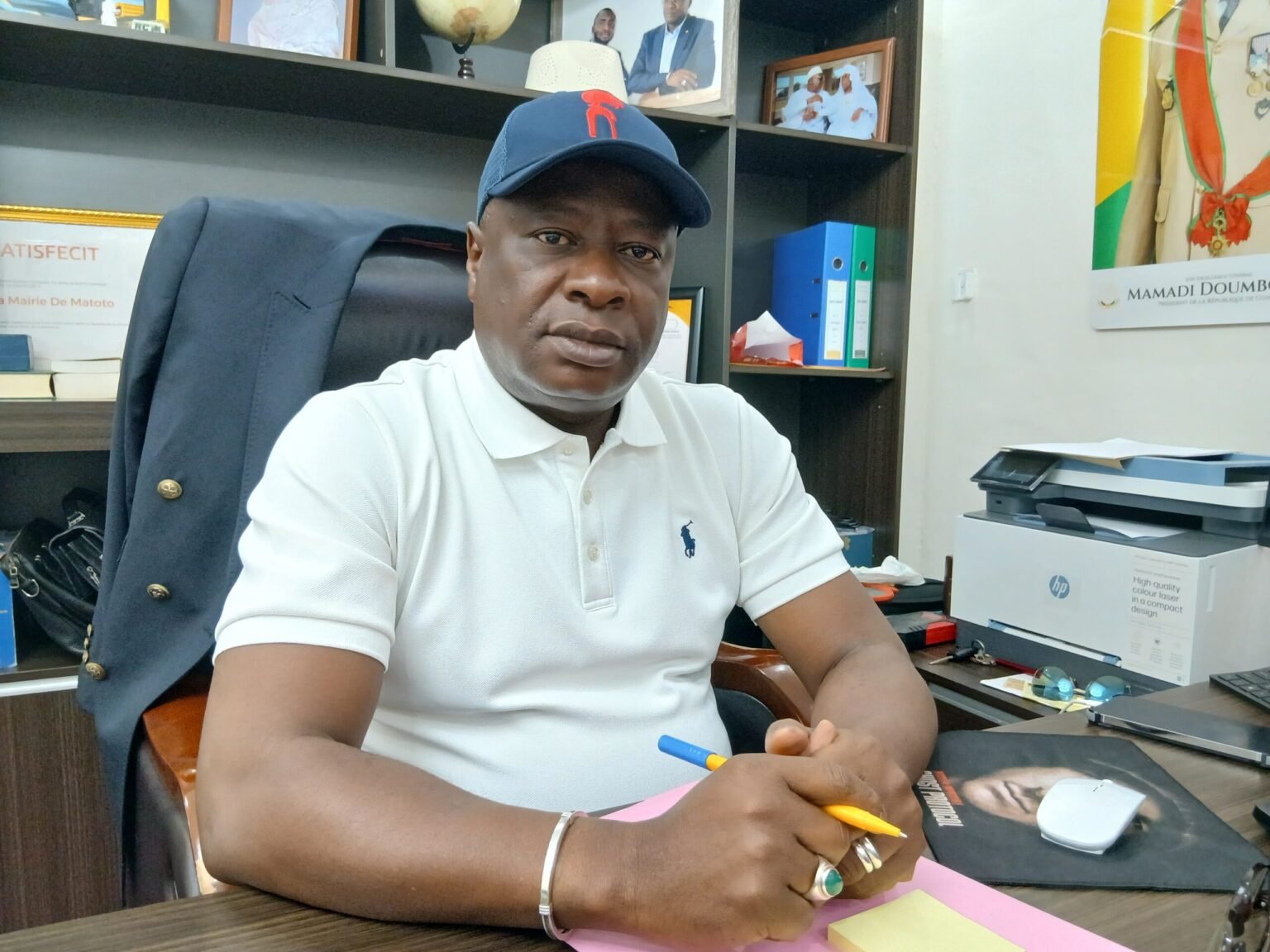 Matoto : l’ancien maire, Mamadouba Tos Camara justifie sa participation à la vulgarisation de la nouvelle Constitution