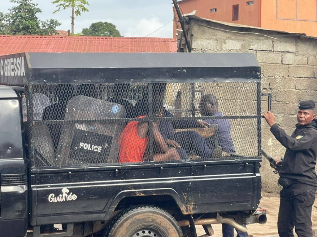 Lutte contre la drogue : la police arrête 13 personnes dont une femme dans la banlieue de Conakry