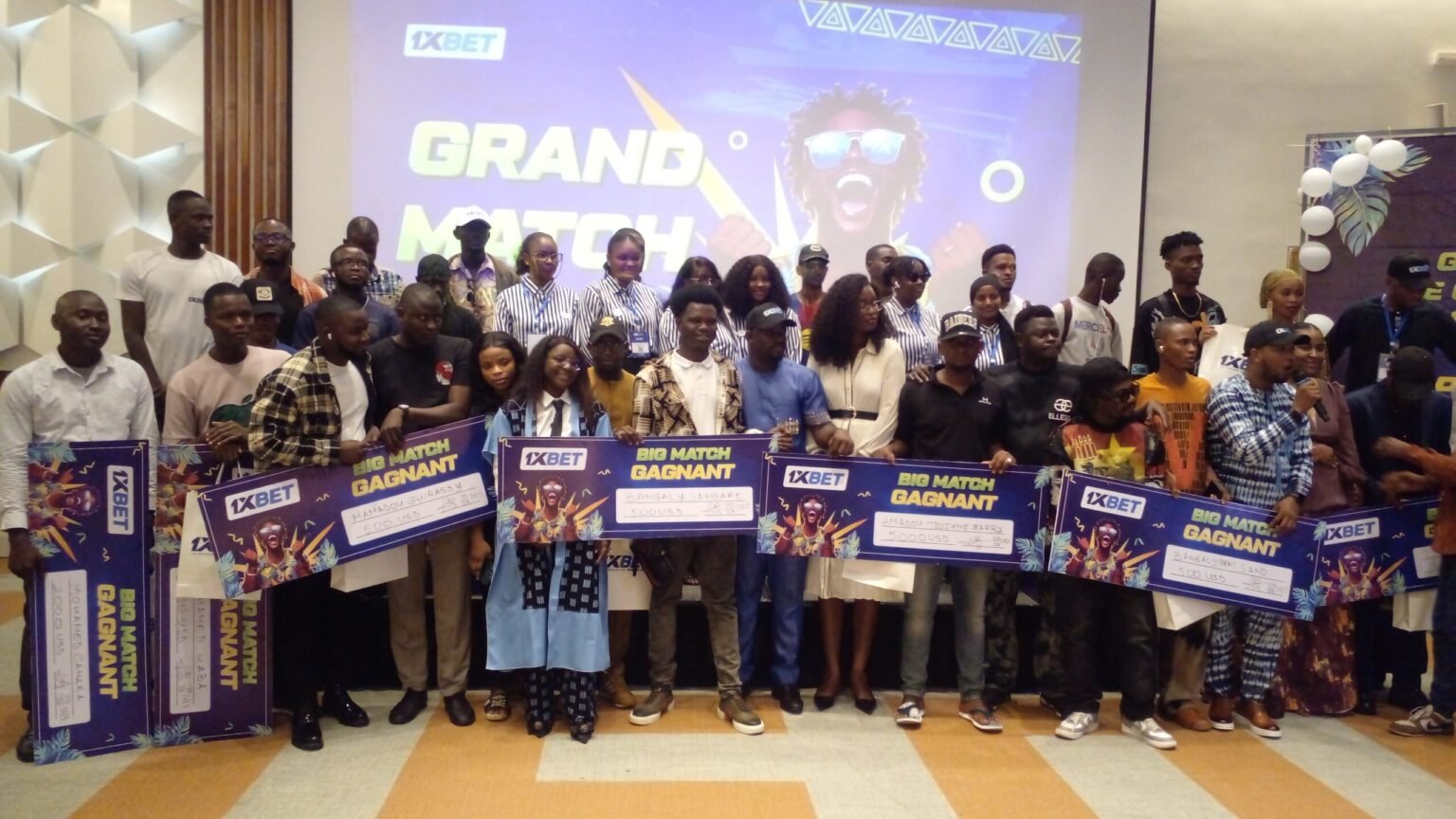 Remise de prix des campagnes promotionnelles chez 1XBET, 29 gagnants au total