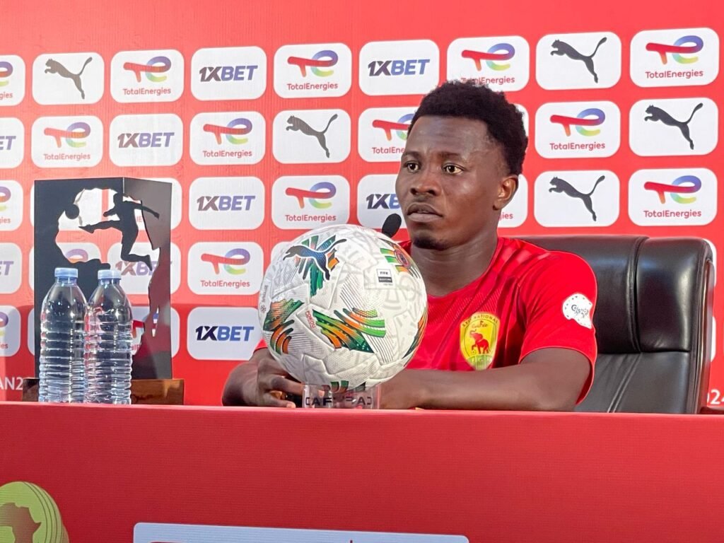 Alhassane Bangoura, élu homme du match : “Il ne faut pas s’affoler…”