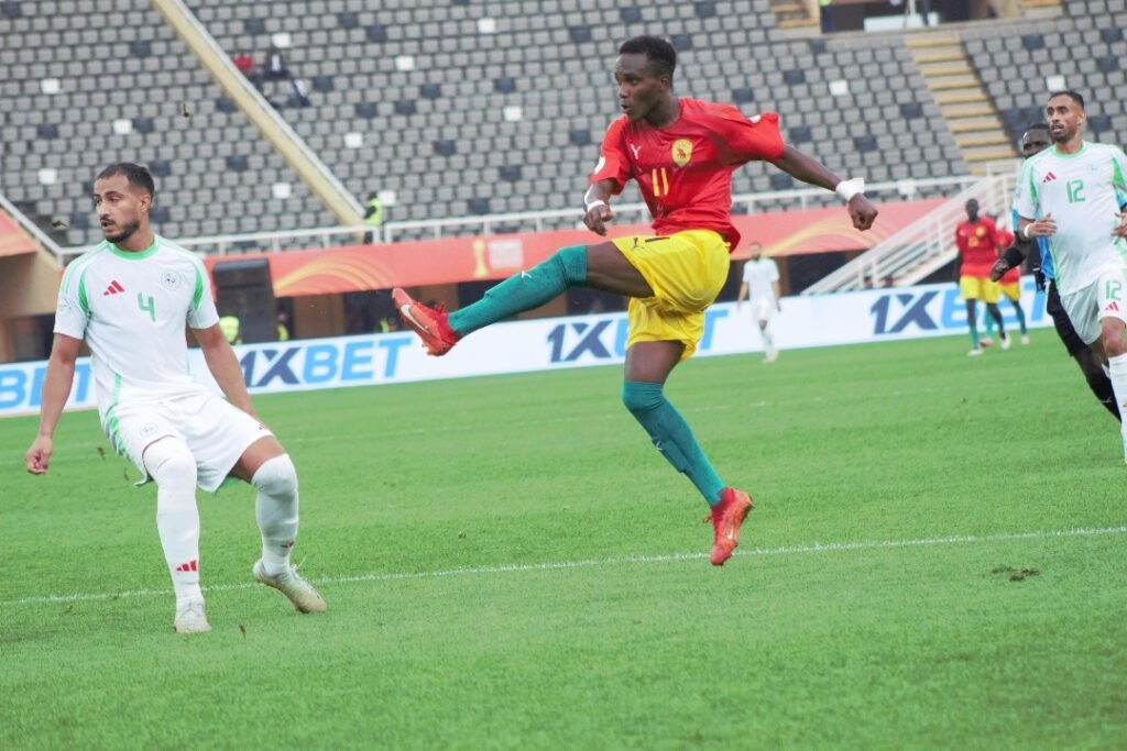 La Guinée ouvre le score…