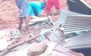 Dubréka : un mort et d’importants dégâts dans un glissement de terrain