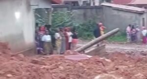 Dubréka : une fillette de 11 ans décède dans un glissement de terrain