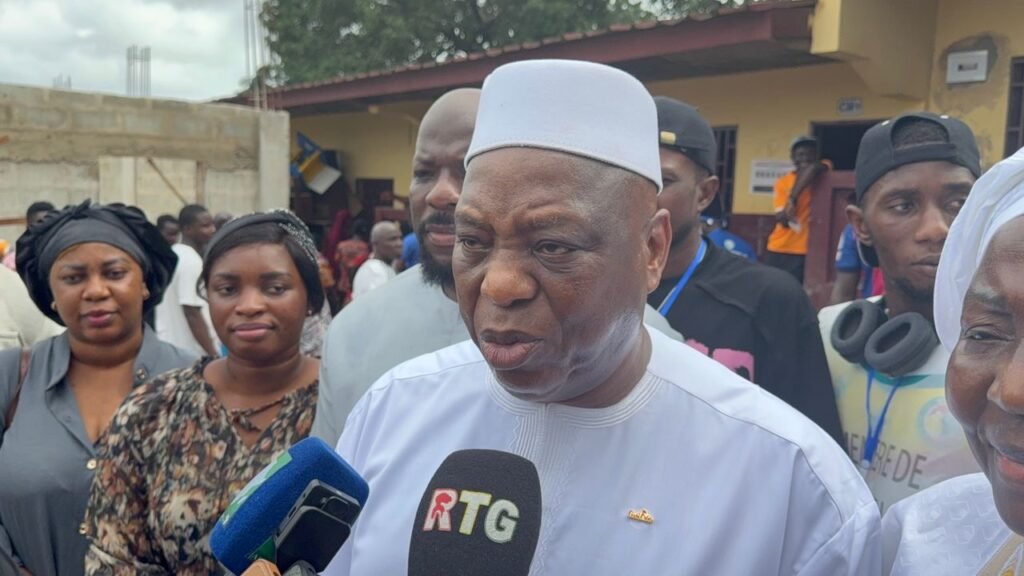 Jour du référendum- Morissanda vote à Lambanyi : “les Guinéens de la diaspora se sont insérés totalement dans le tissu national, même s’ils sont en dehors de la Guinée”