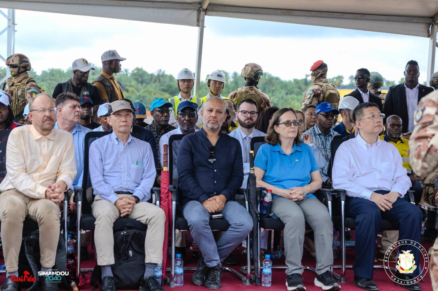 La Chine et les Etats-Unis dans un partenariat ‘’exemplaire’’ en Guinée : ‘’Nous faisons partie du grand projet qui va développer le pays’’