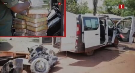 Sénégal : saisie de 272,25 kg de cocaïne dans un véhicule en provenance de Guinée