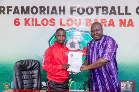 Guinée : un nouveau coach à la tête du Karfamoriah FC du Dr Ibrahima Kalil pour écrire sa légende en Ligue 1