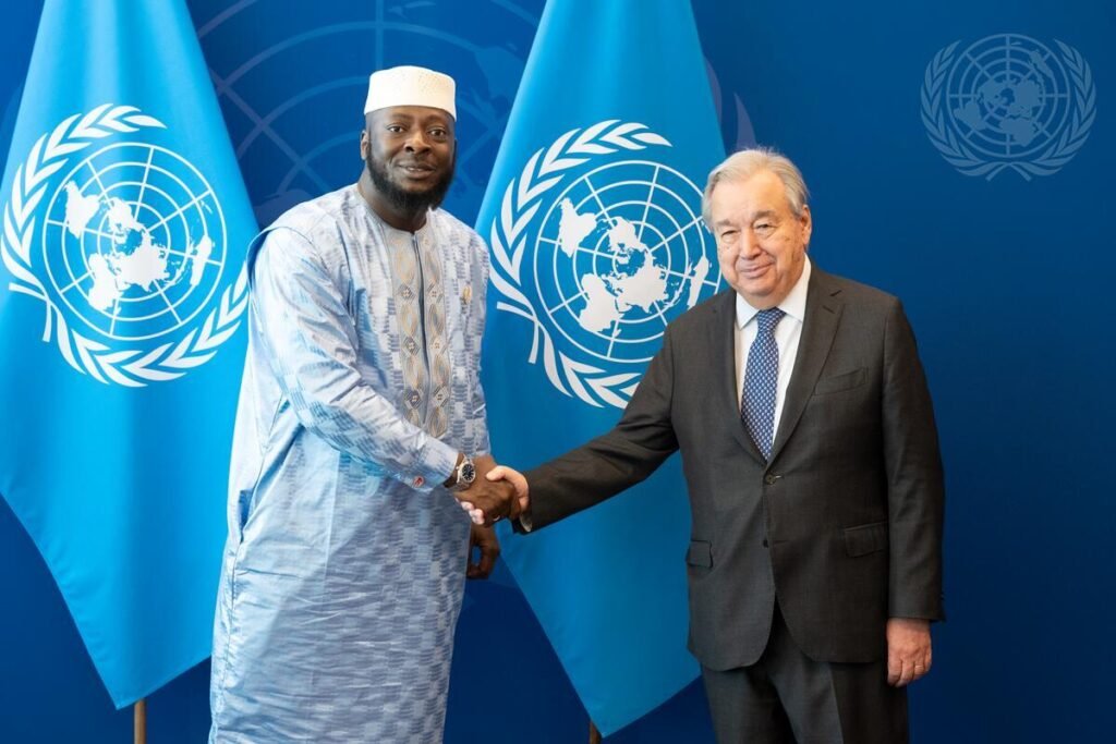 Le secrétaire général des Nations Unies au général Amara Camara et Cie : ‘’la Guinée est dans une révolution positive…’’