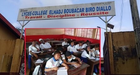 Sangoyah : faible affluence au Lycée Elhadj Boubacar Biro Diallo pour la rentrée scolaire