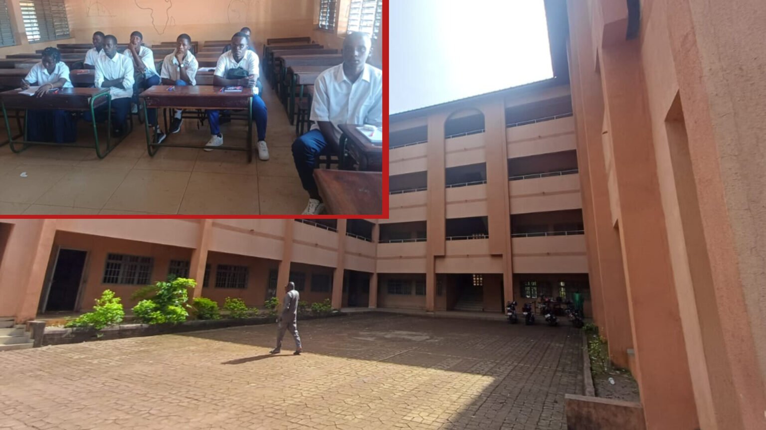 Ouverture des classes  : une reprise timide au Lycée-Collège moderne de Foulamadina